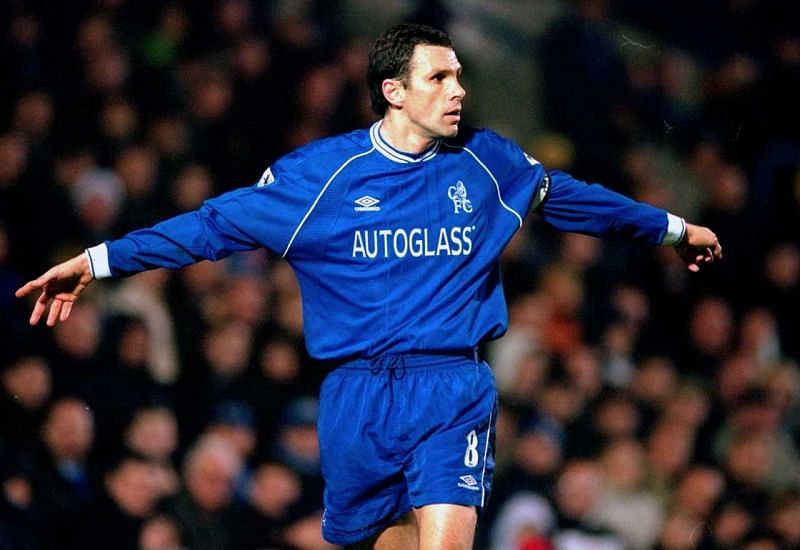 Gustavo Poyet was a prolific goalscorer for Chelsea.